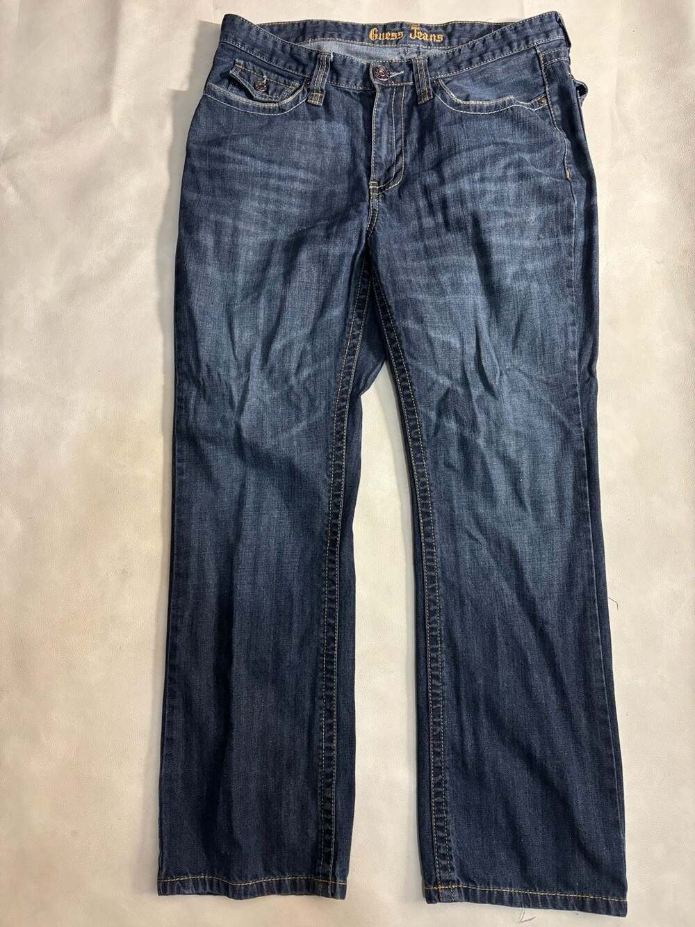 Guess Jeans Jeans Size W36 L30 Dark Blue Denim